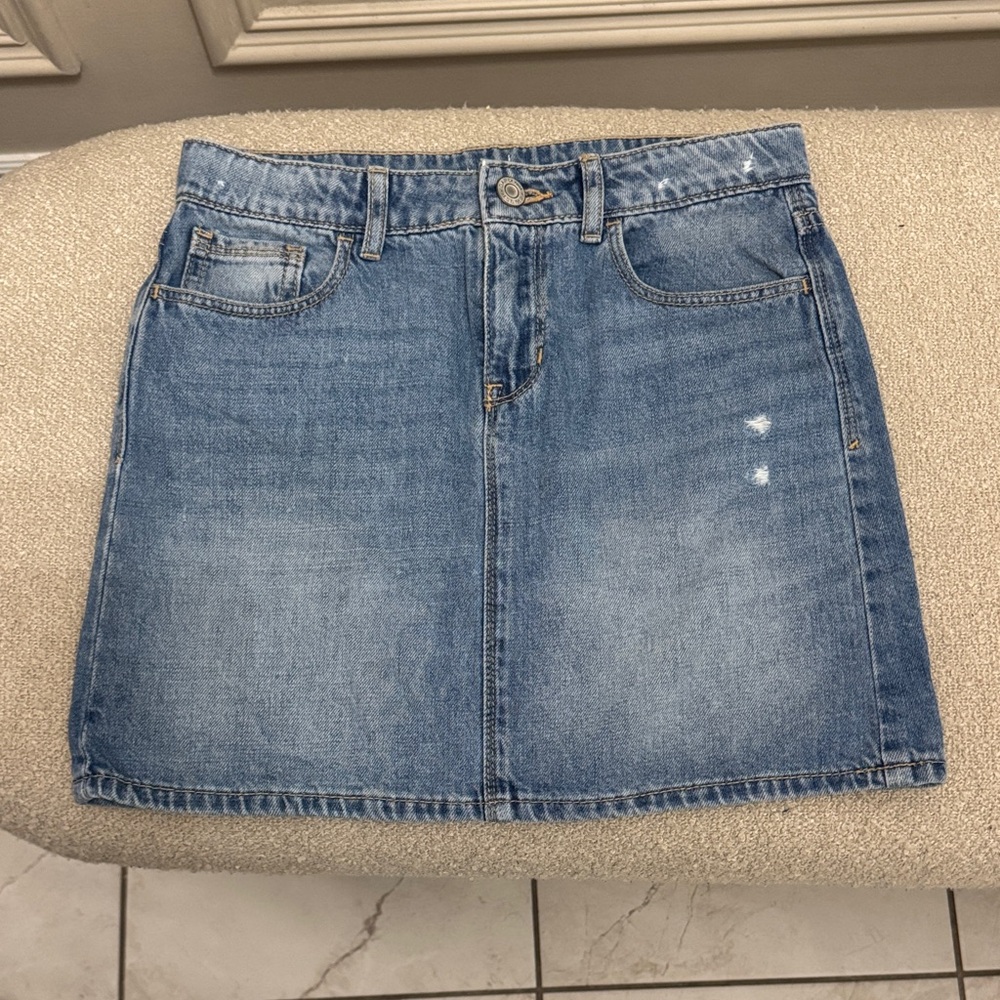 GAP Blue Denim Mini Skirt